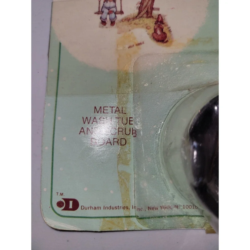 Vintage Holly Hobbie Miniatures‎ Wash Tub Toy Figure #20 1976